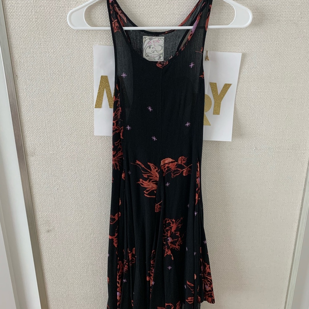 Free people flowy floral dress
